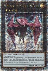 Number 16: Shock Master - RA04-EN166 -(Quarter Century Secret Rare) - 1st Edition